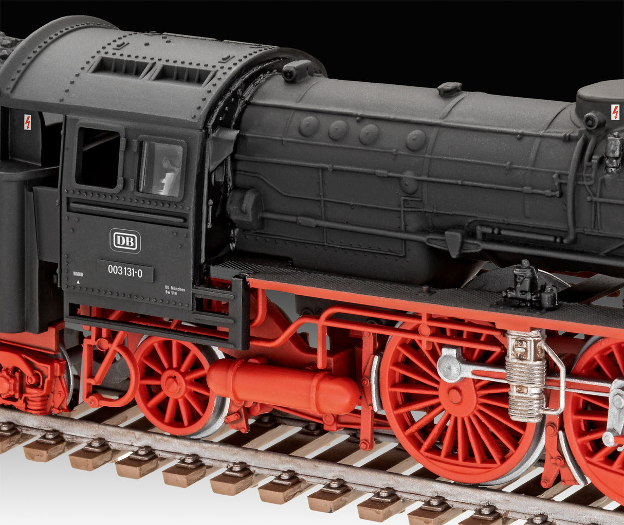 Standaard-sneltreinlocomotief bouwserie 03 met ten