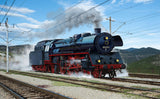 Standaard-sneltreinlocomotief bouwserie 03 met ten
