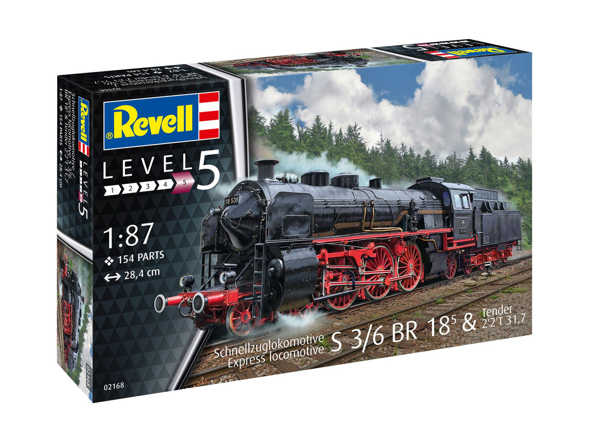 Express locomotive  S3/6 BR18(5) with Tender 2‘2’T