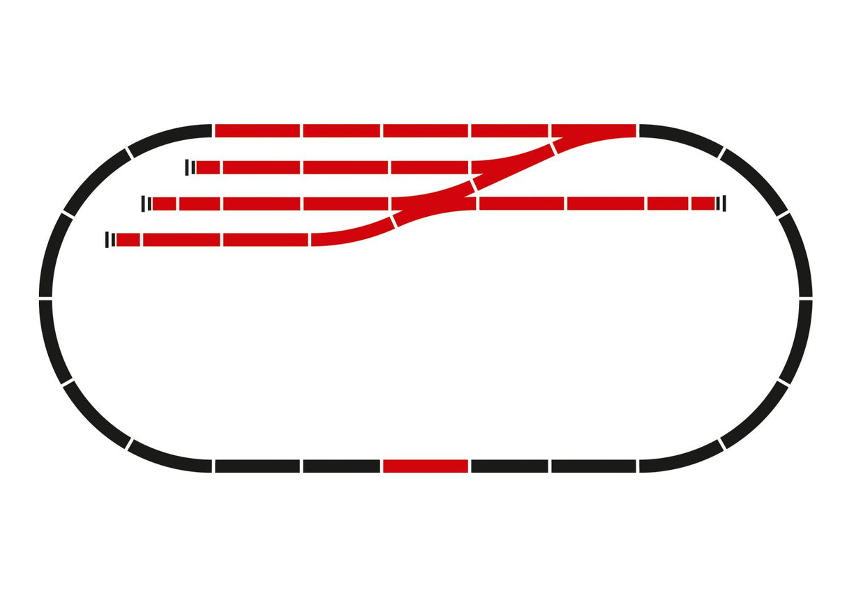 Märklin My World - Plastic Track Crossing