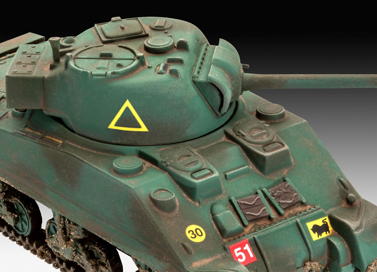 First Diorama Set - Sherman Firefly