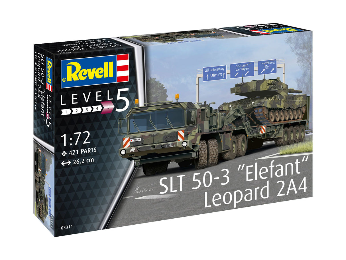SLT 50-3 "Elefant" + Leopard 2A4