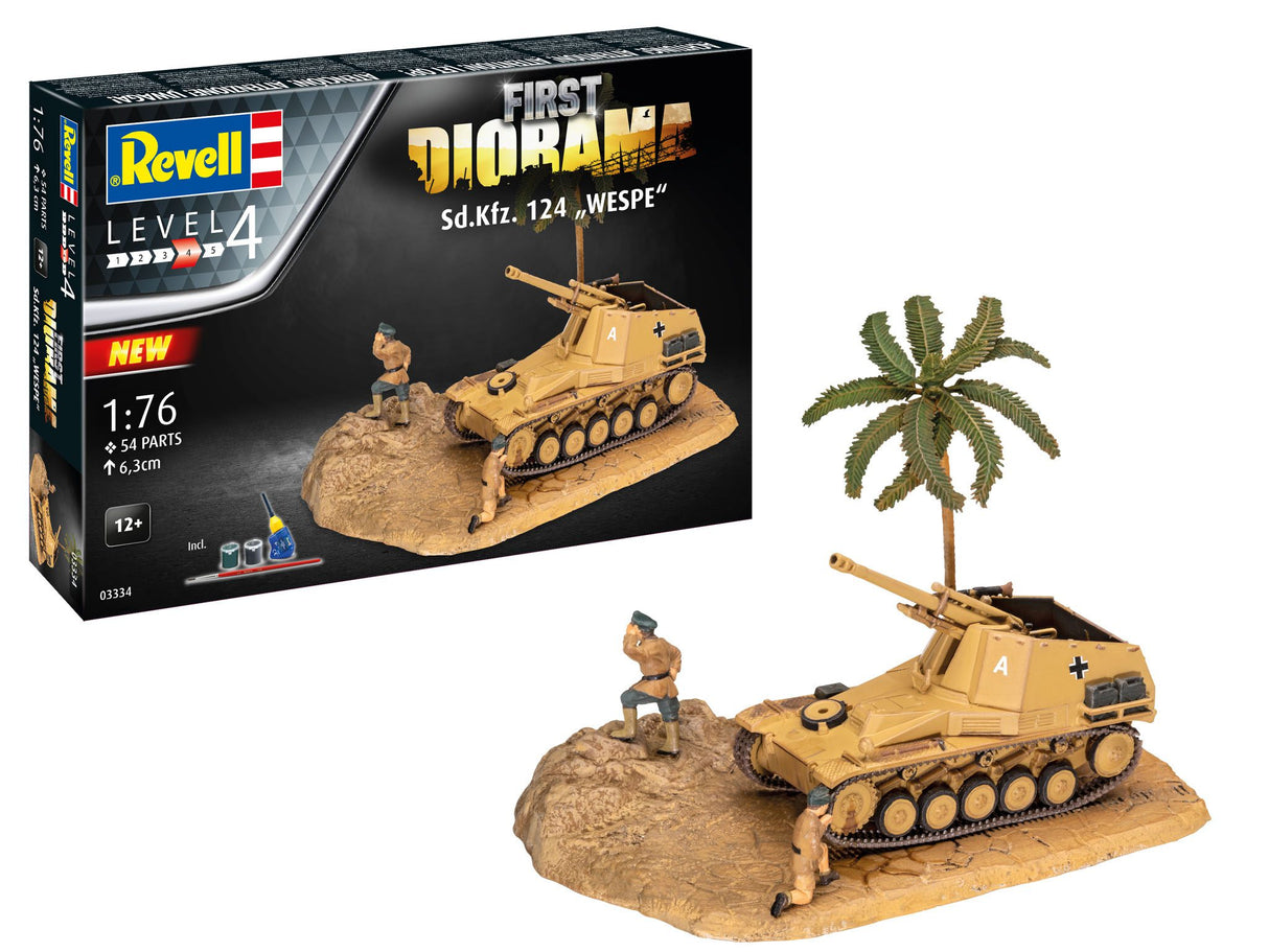 First Diorama Set - Sd.Kfz. 124 "Wespe"