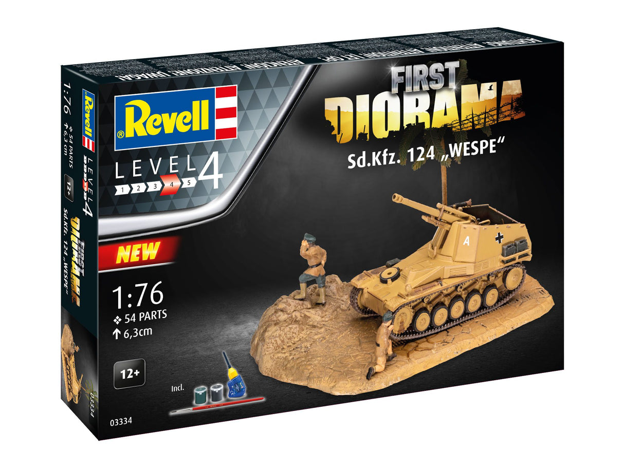 First Diorama Set - Sd.Kfz. 124 "Wespe"