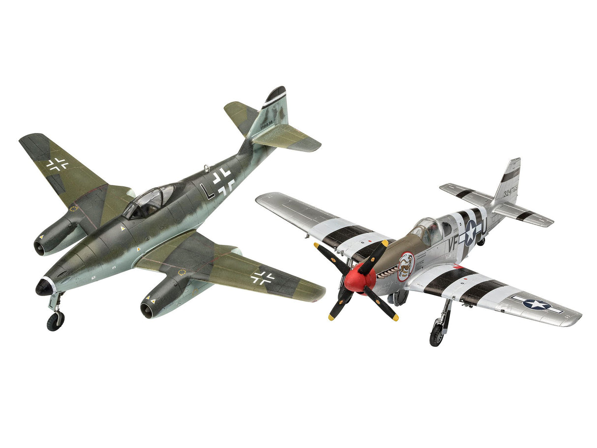 Combat Set Messerschmitt Me262 &amp; P-51B Mustang