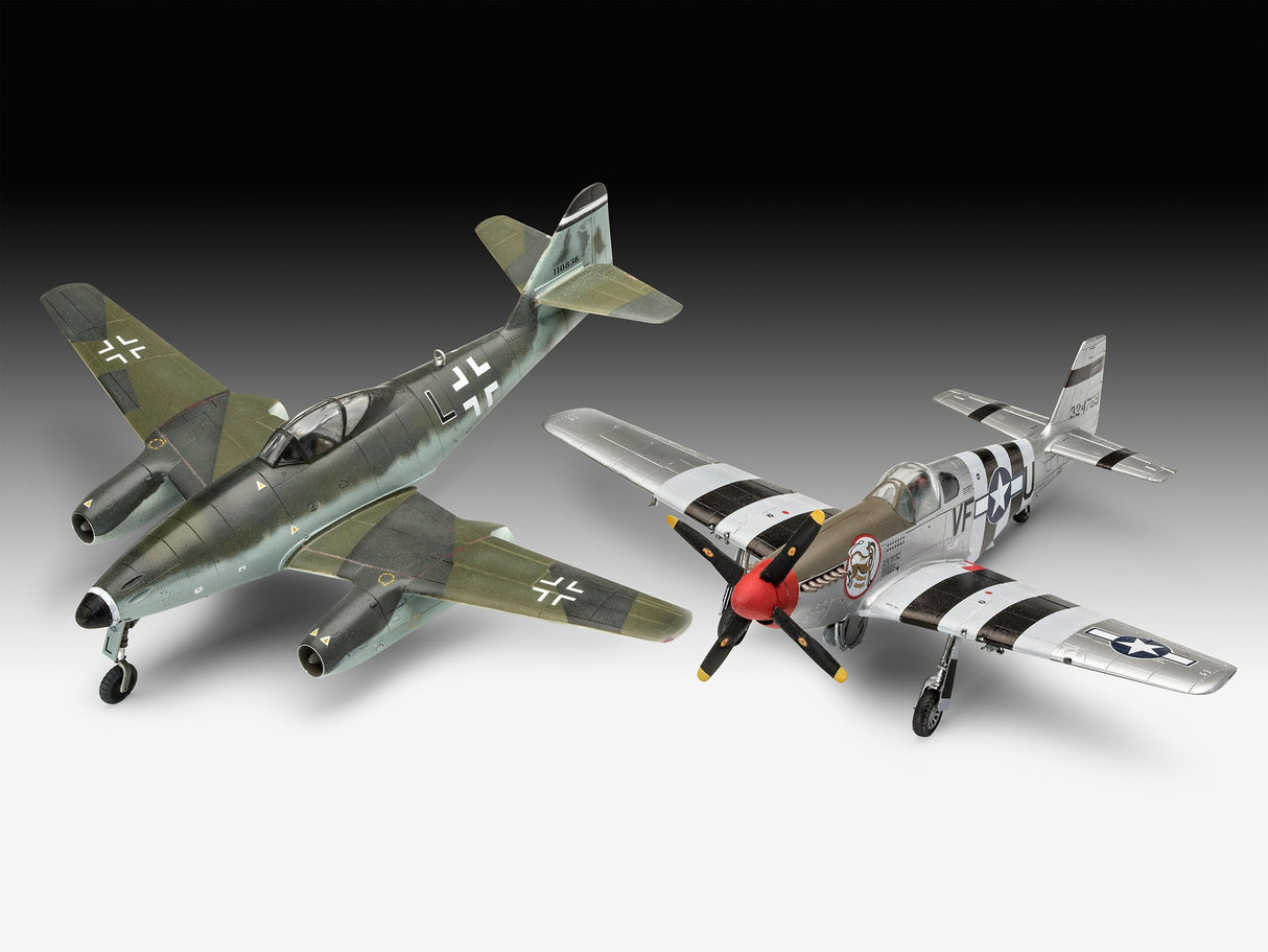 Combat Set Messerschmitt Me262 &amp; P-51B Mustang