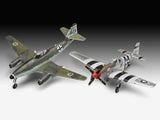 Combat Set Messerschmitt Me262 &amp; P-51B Mustang