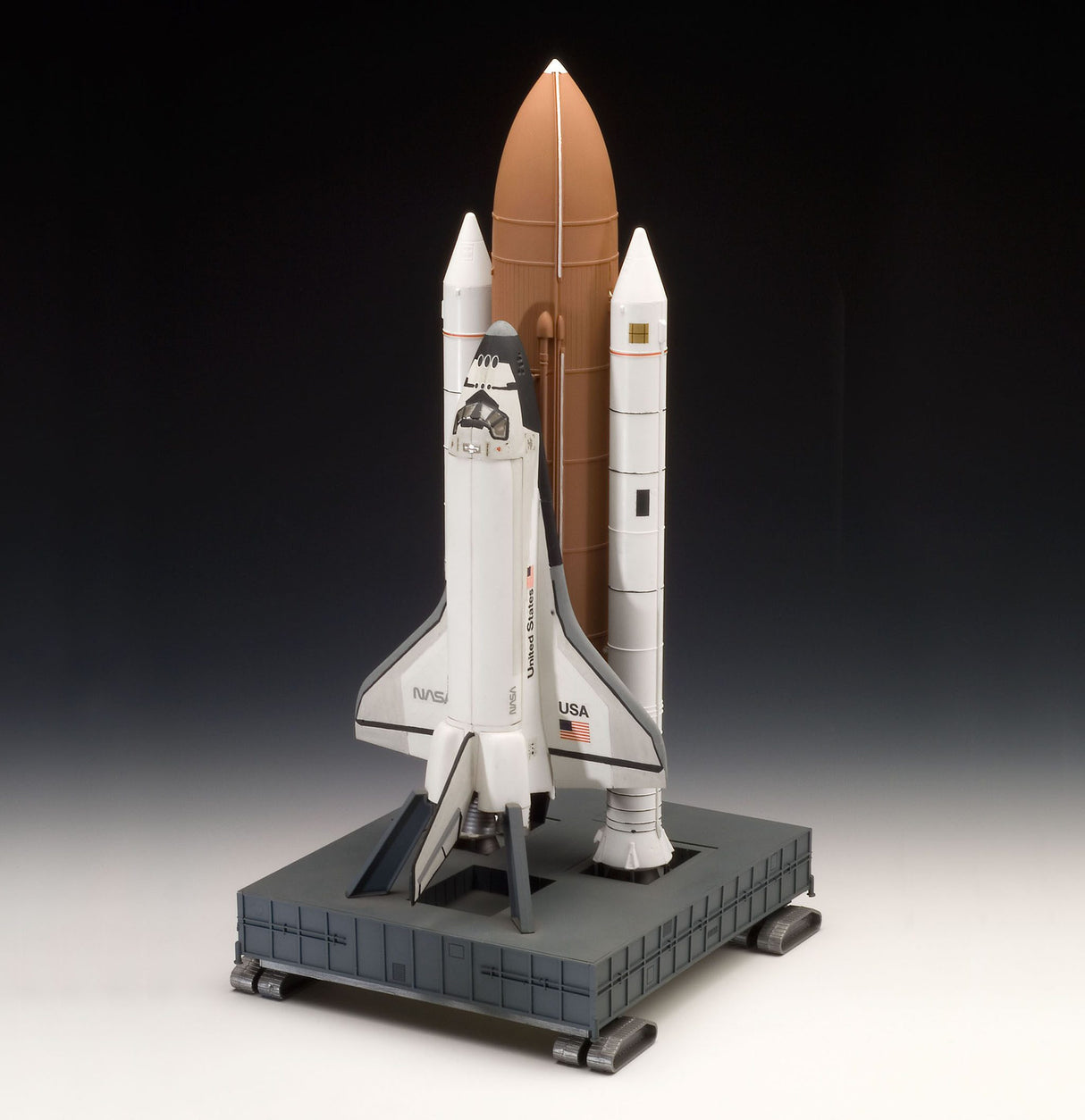 Space Shuttle Discovery &amp; Booster Rockets