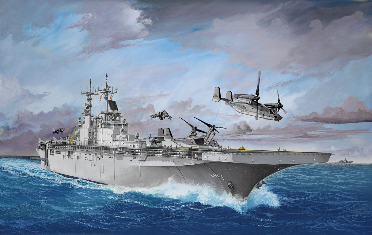 US Navy Assault Carrier WASP Class