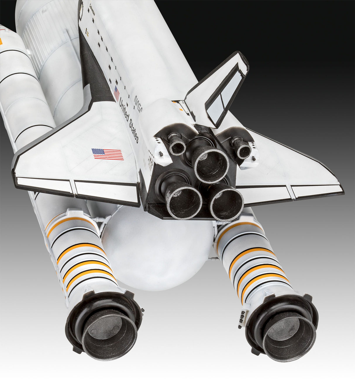 Gift Set Space Shuttle &amp; Booster Raketten, 40th.