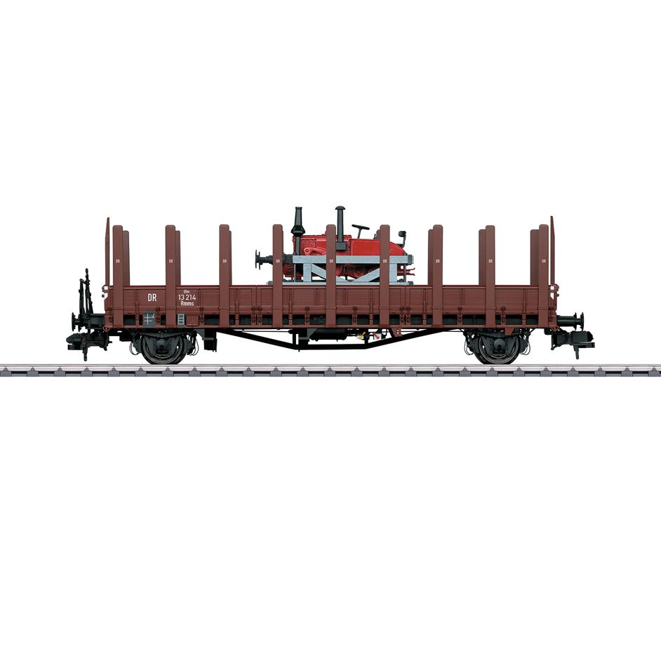 Low Side Car with a Load of Lumber