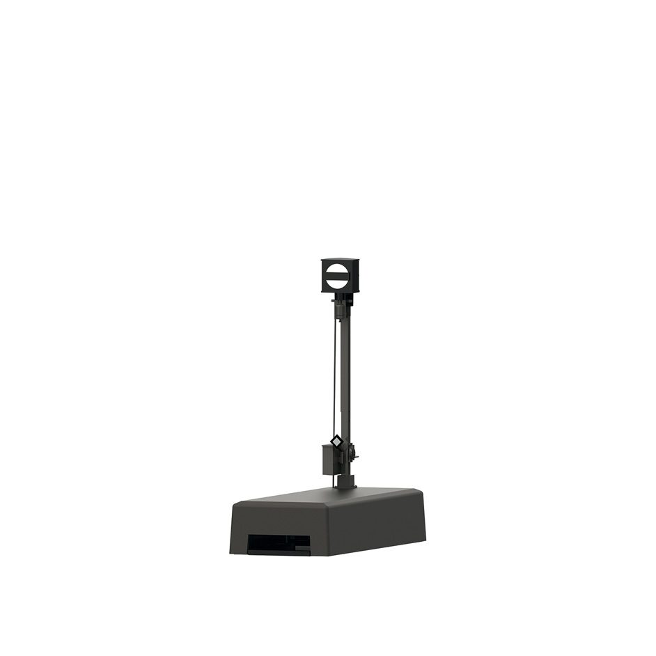 "Hp 0 / Hp 1" Home Signal with a Lattice Mast