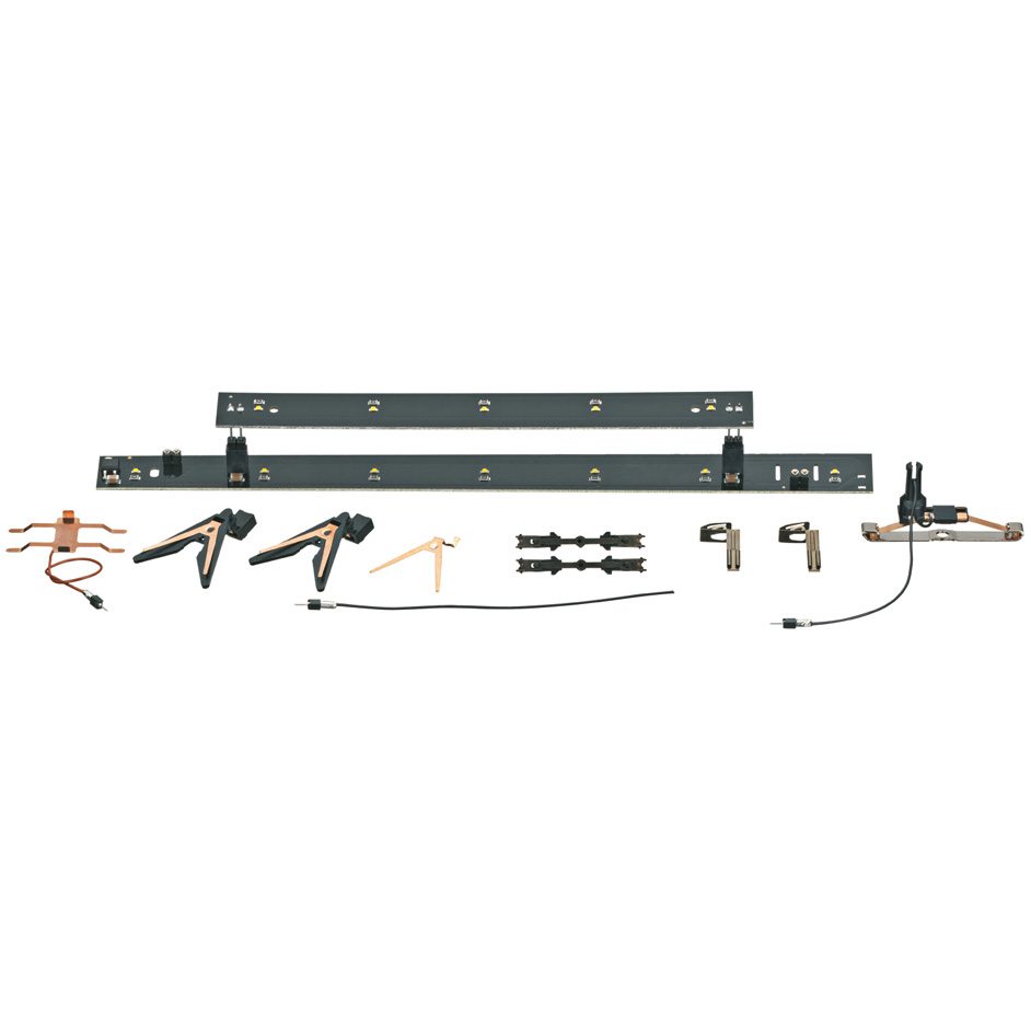Lighted Railroad Station Platform Clock