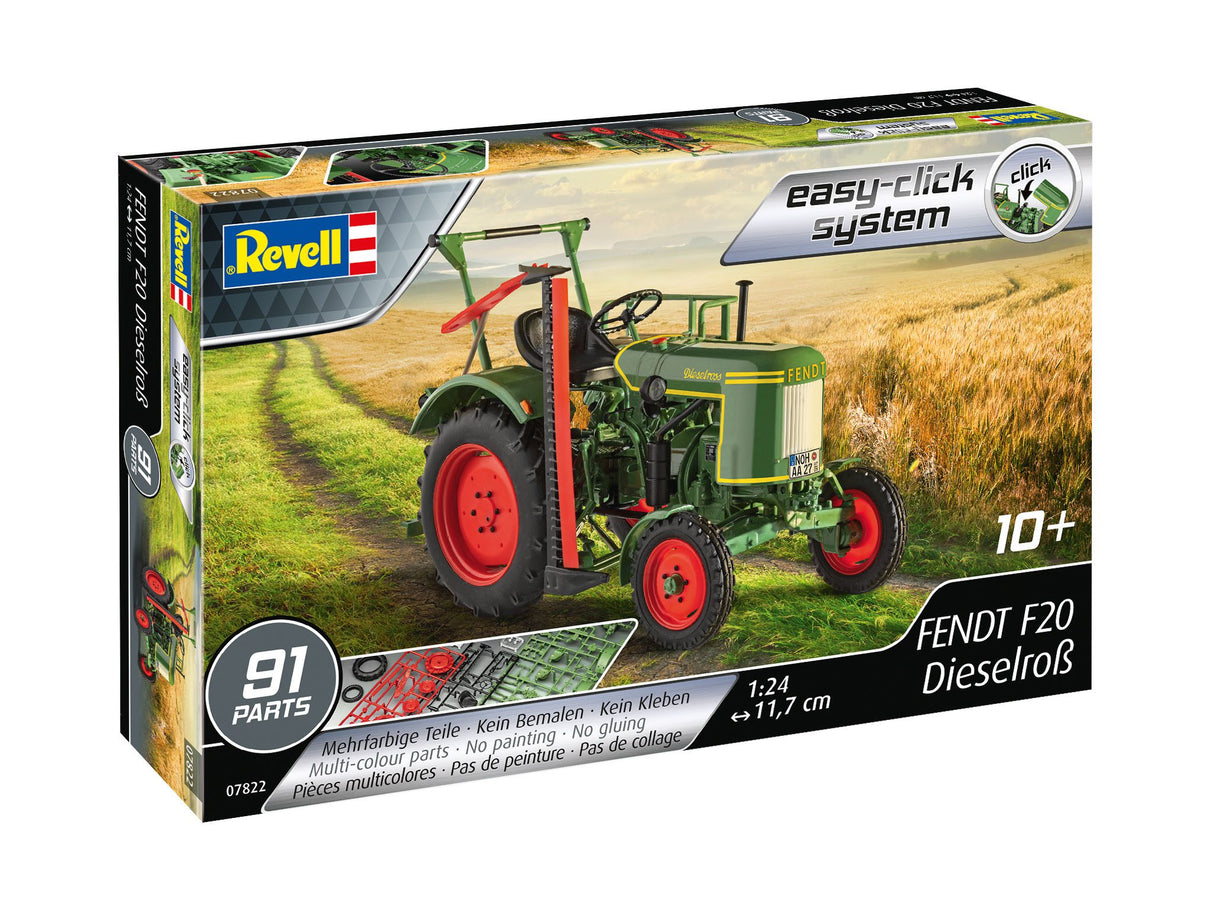 Fendt F20 Dieselroß Tractor easy-click-system