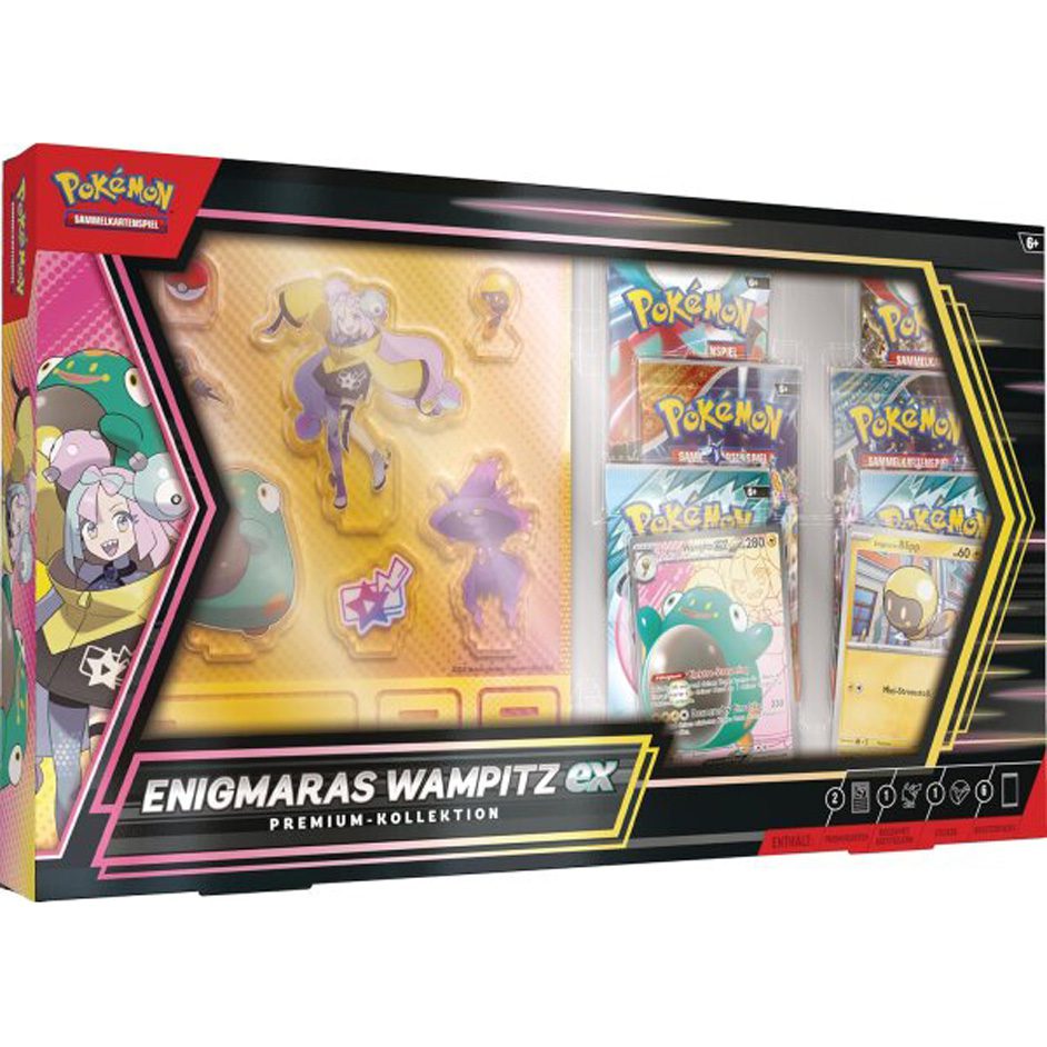 Pokémon Enigmaras Wampitz Ex Premium Kollection - DE