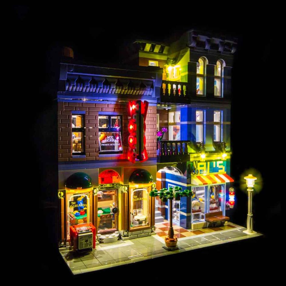 Light My Bricks (LMB) Light kit for LEGO # 10246 Detective's Office
