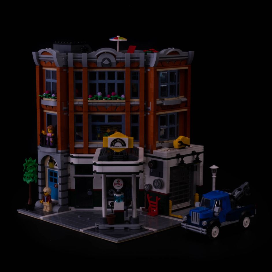 Light My Bricks (LMB) Light kit for LEGO # 10264 Corner Garage
