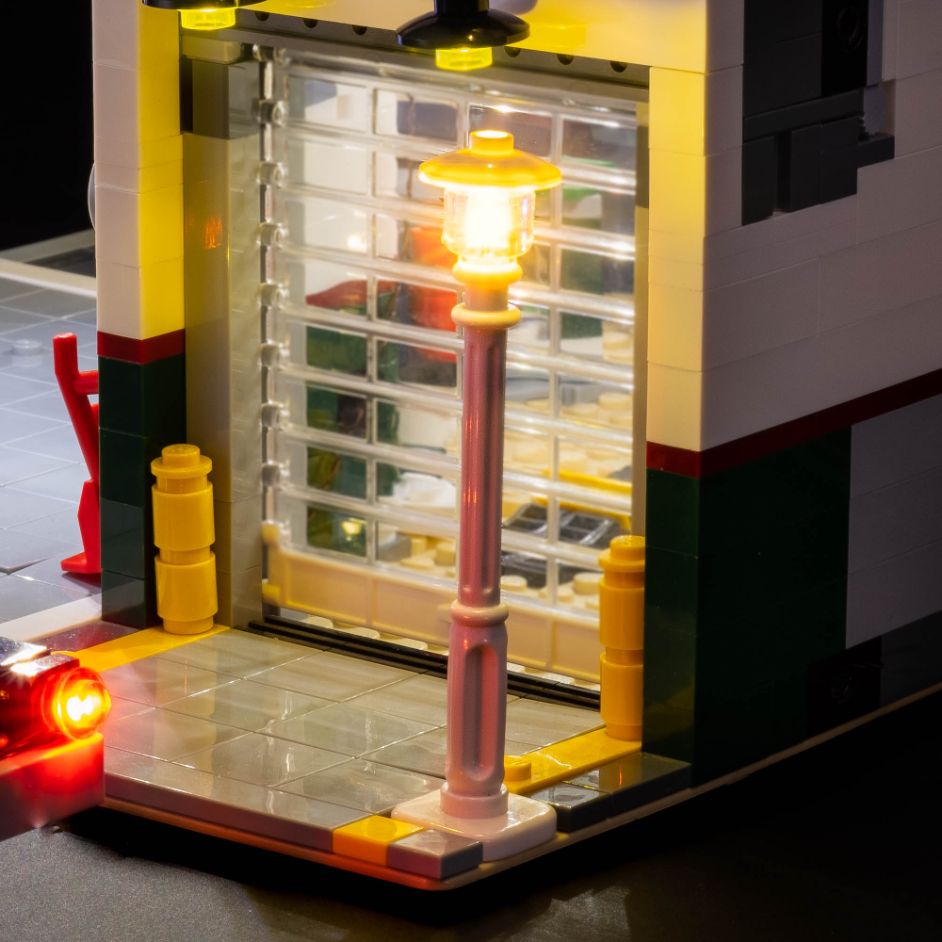 Light My Bricks (LMB) Light kit for LEGO # 10264 Corner Garage