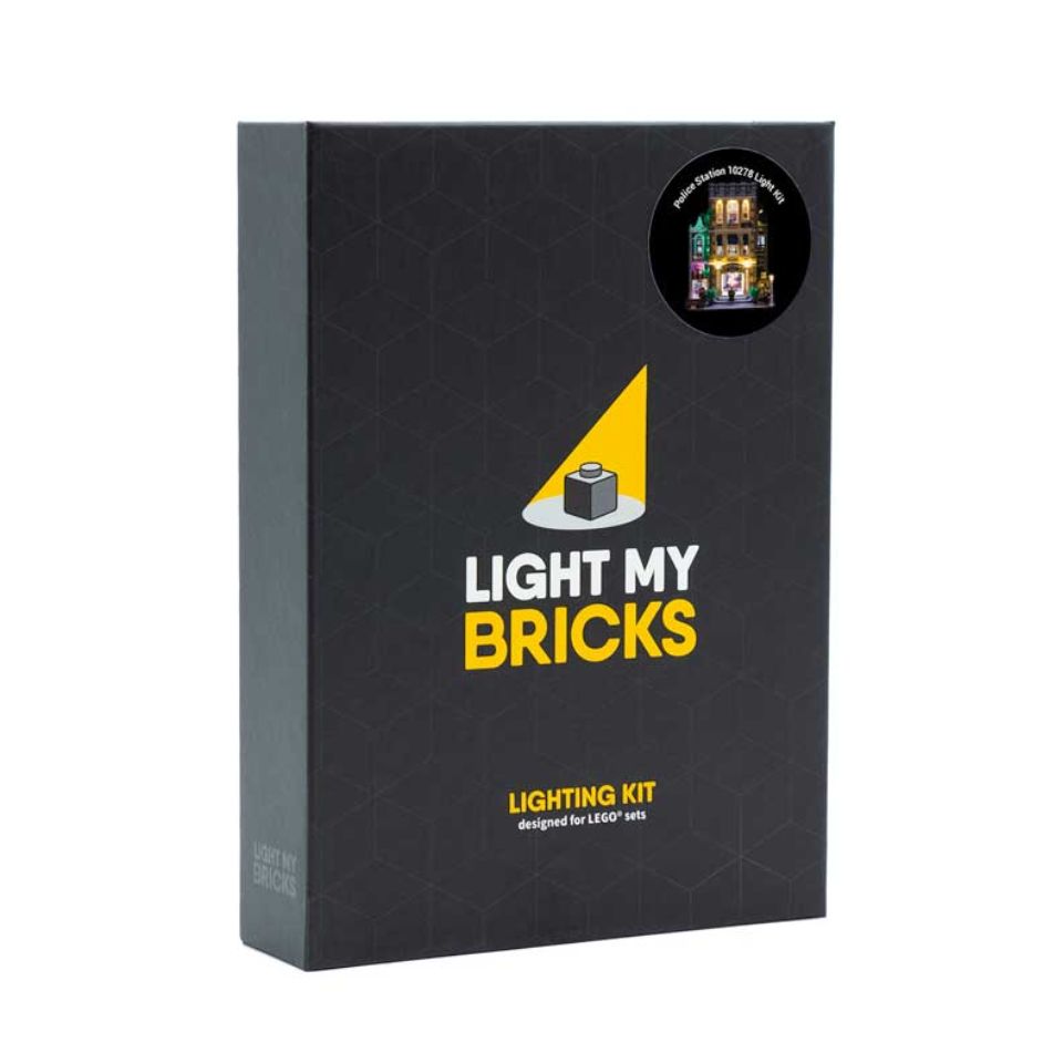 Light My Bricks (LMB) Light kit for LEGO # 10278 Police Station