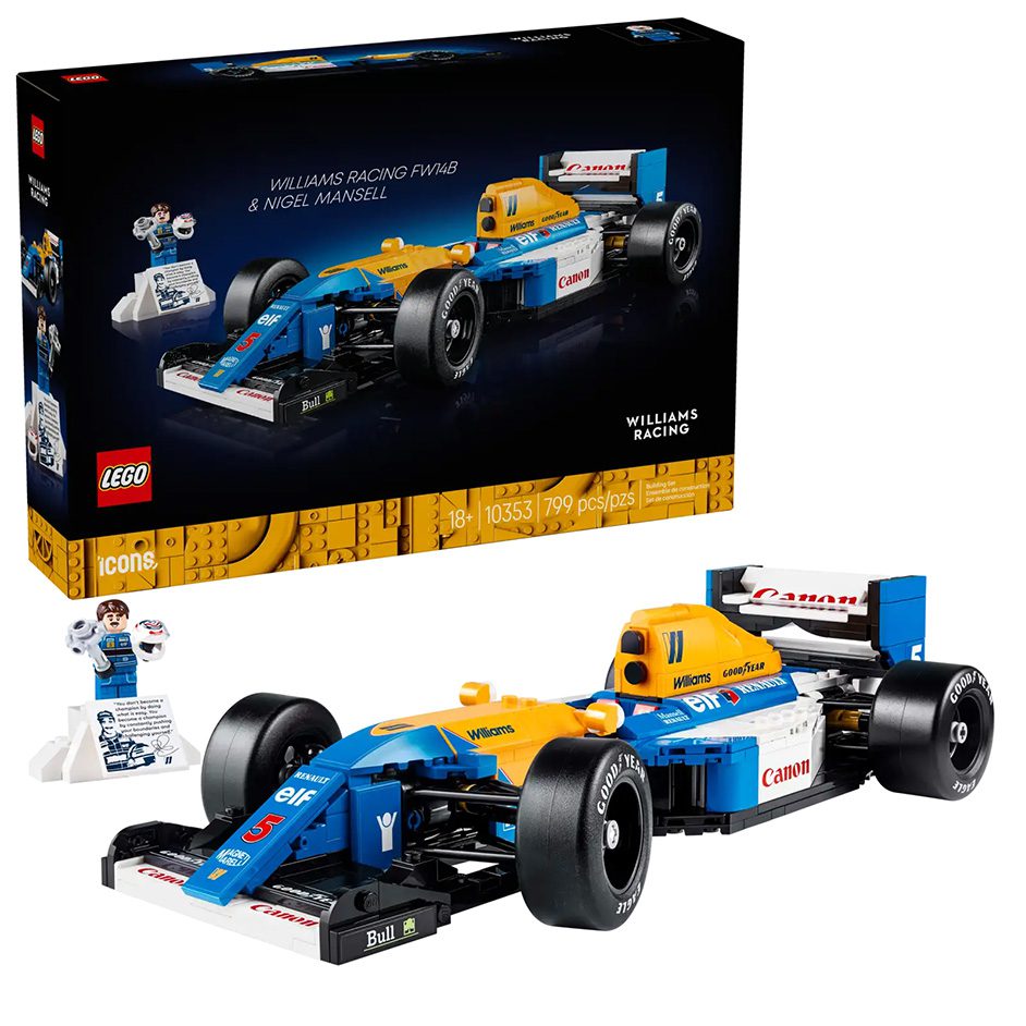 Williams Racing FW14B &amp; Nigel Mansell