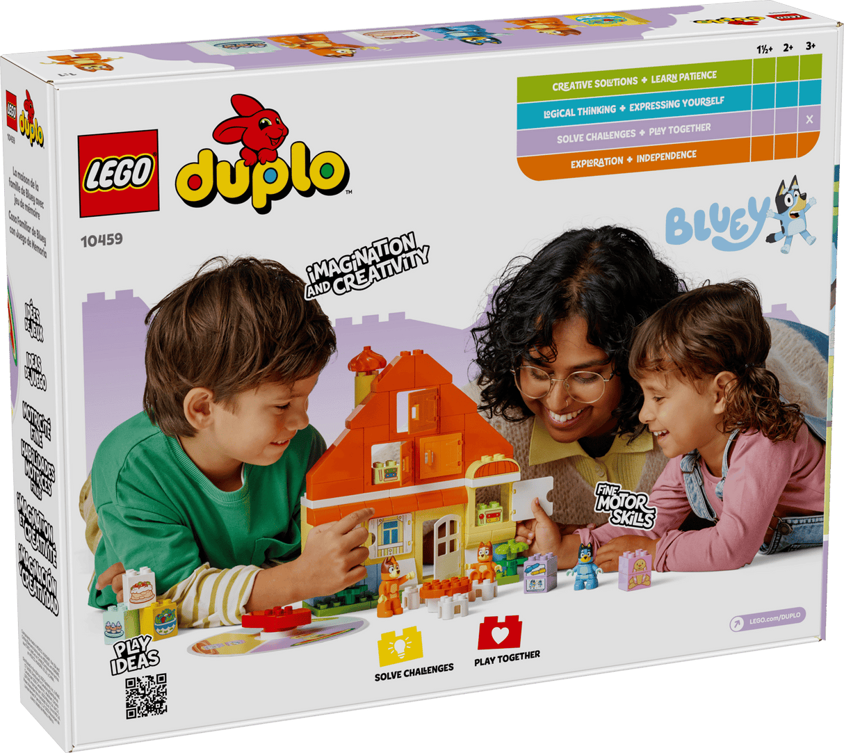 Bluey's Family House with Memory Game