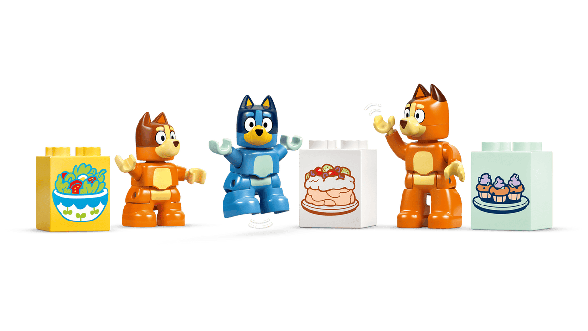 Bluey's Family House with Memory Game