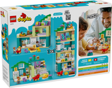 3 in 1 Modern Family House with Figures