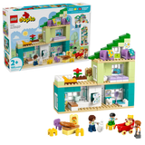 3 in 1 Modern Family House with Figures