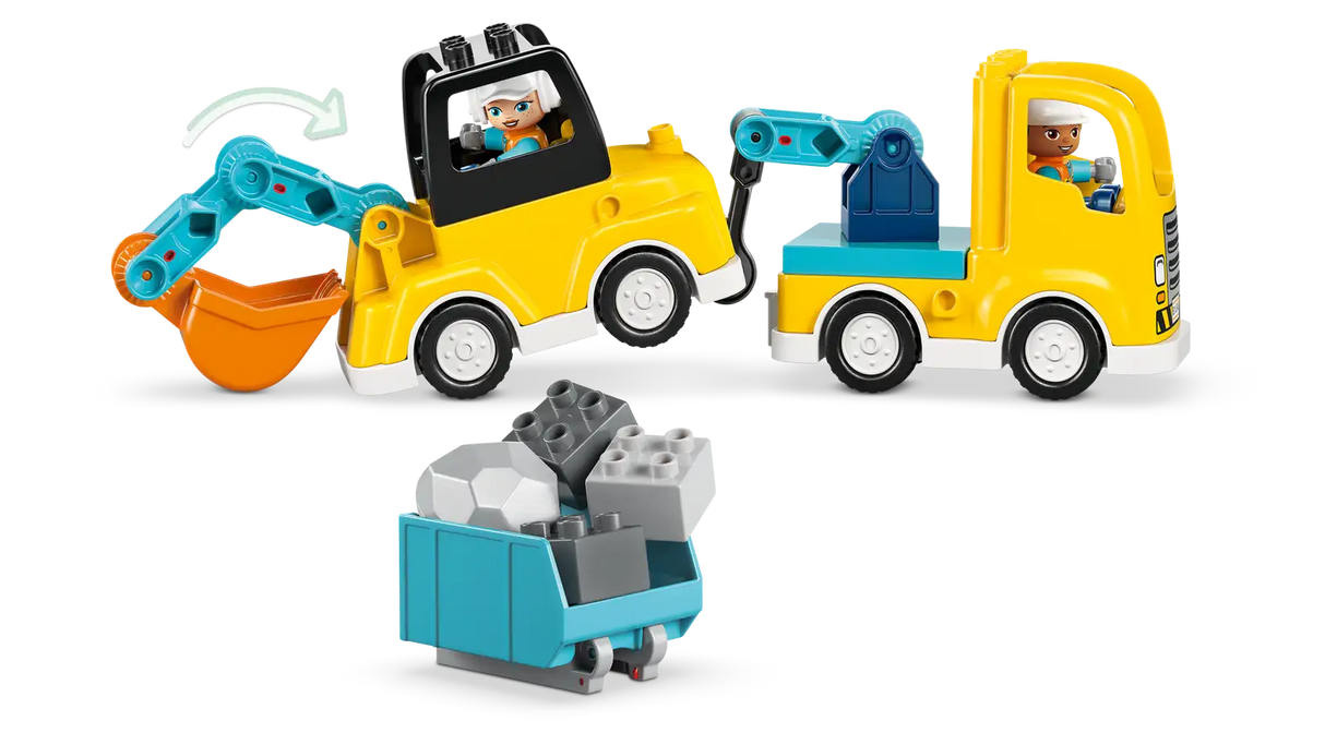 3 in 1 Construction Vehicles