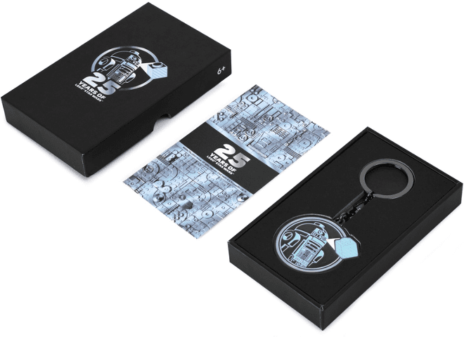 Star Wars Keychain 25 years of Lego Star Wars