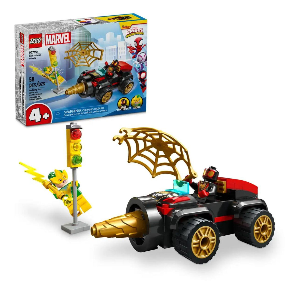 Spidey Drill Spinner Vehicle