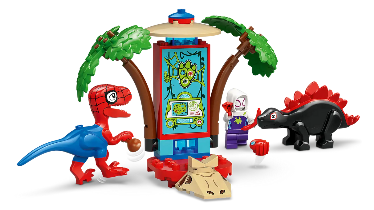 Spidey and Gobby's Raptor Battle at Tree House HQ