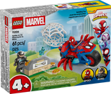 Spidey on his Motorcycle vs. Rhino
