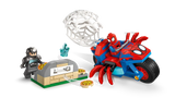Spidey on his Motorcycle vs. Rhino