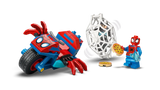 Spidey on his Motorcycle vs. Rhino
