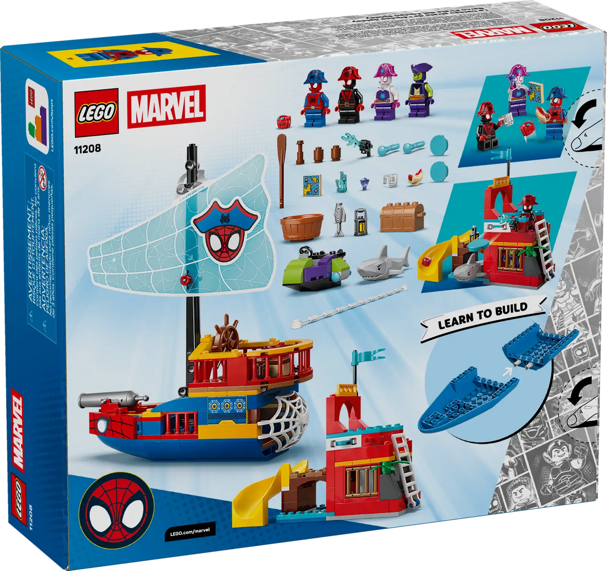 Team Spidey Pirate Ship