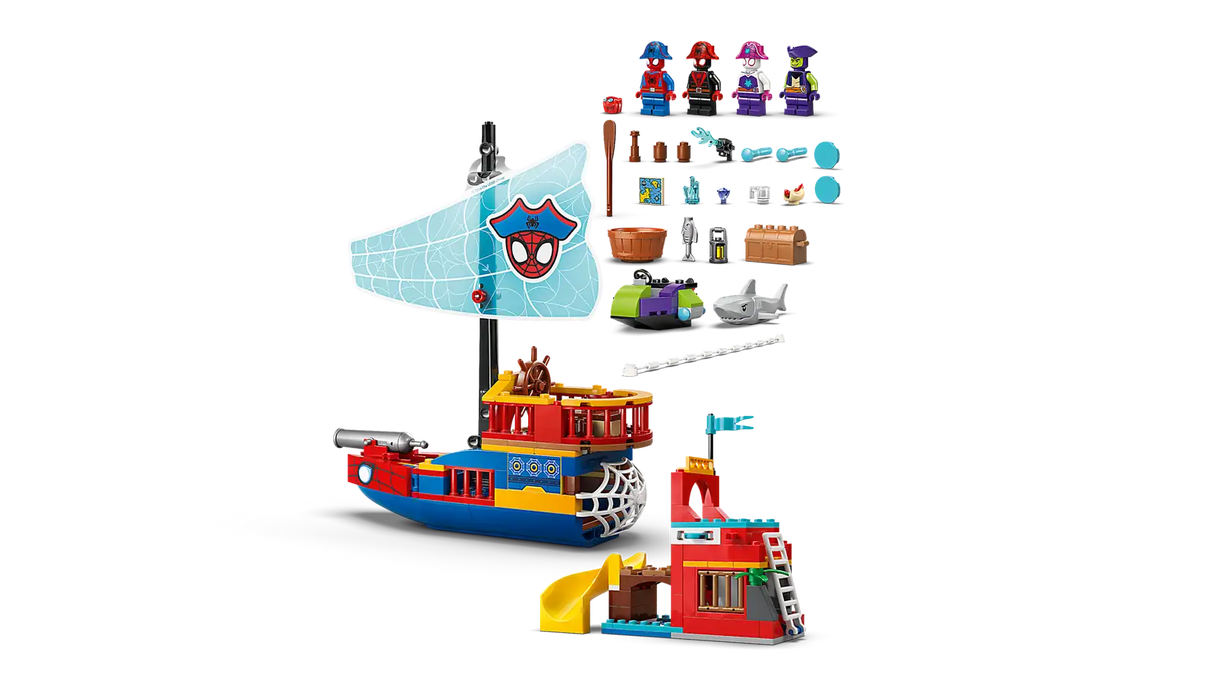 Team Spidey Pirate Ship