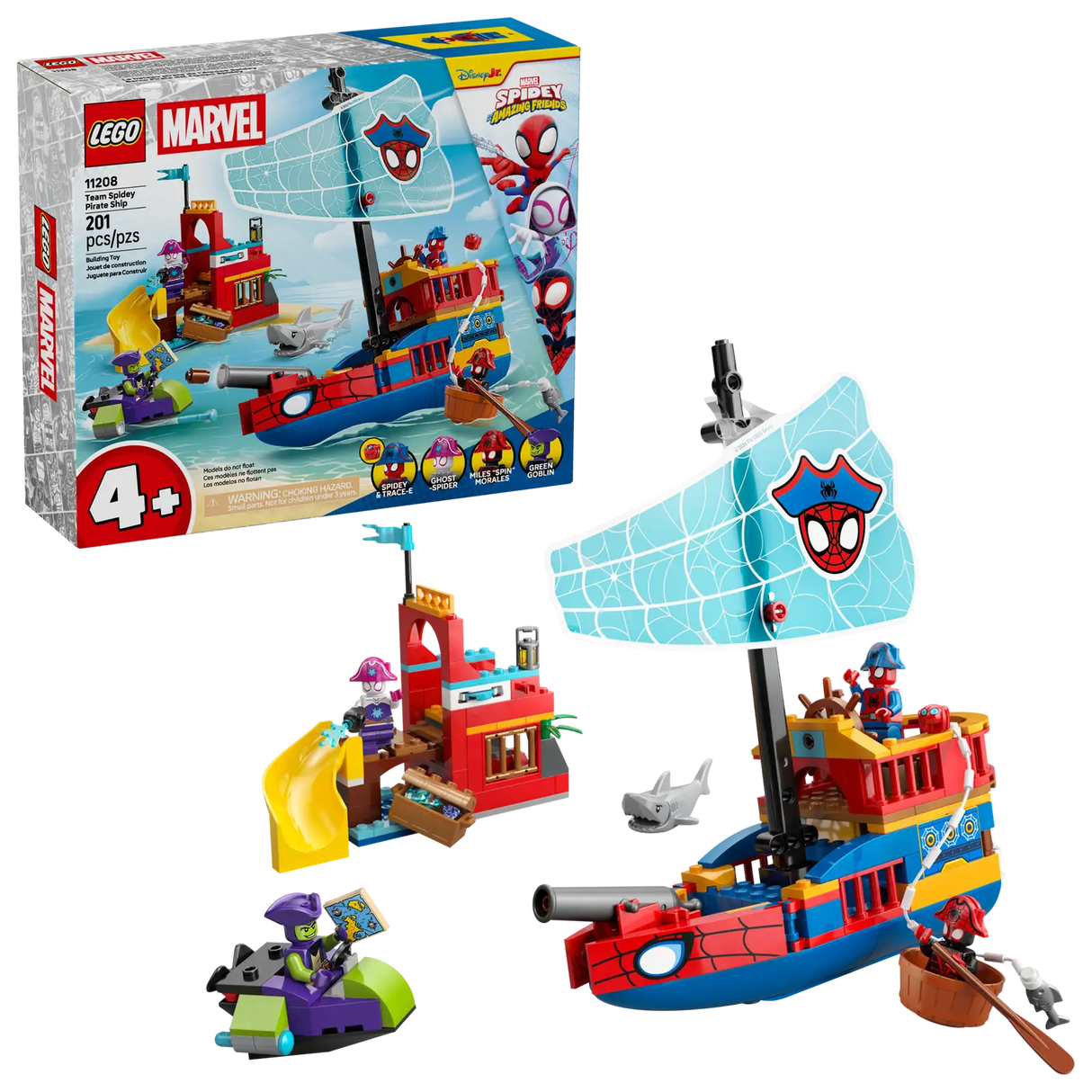 Team Spidey Pirate Ship