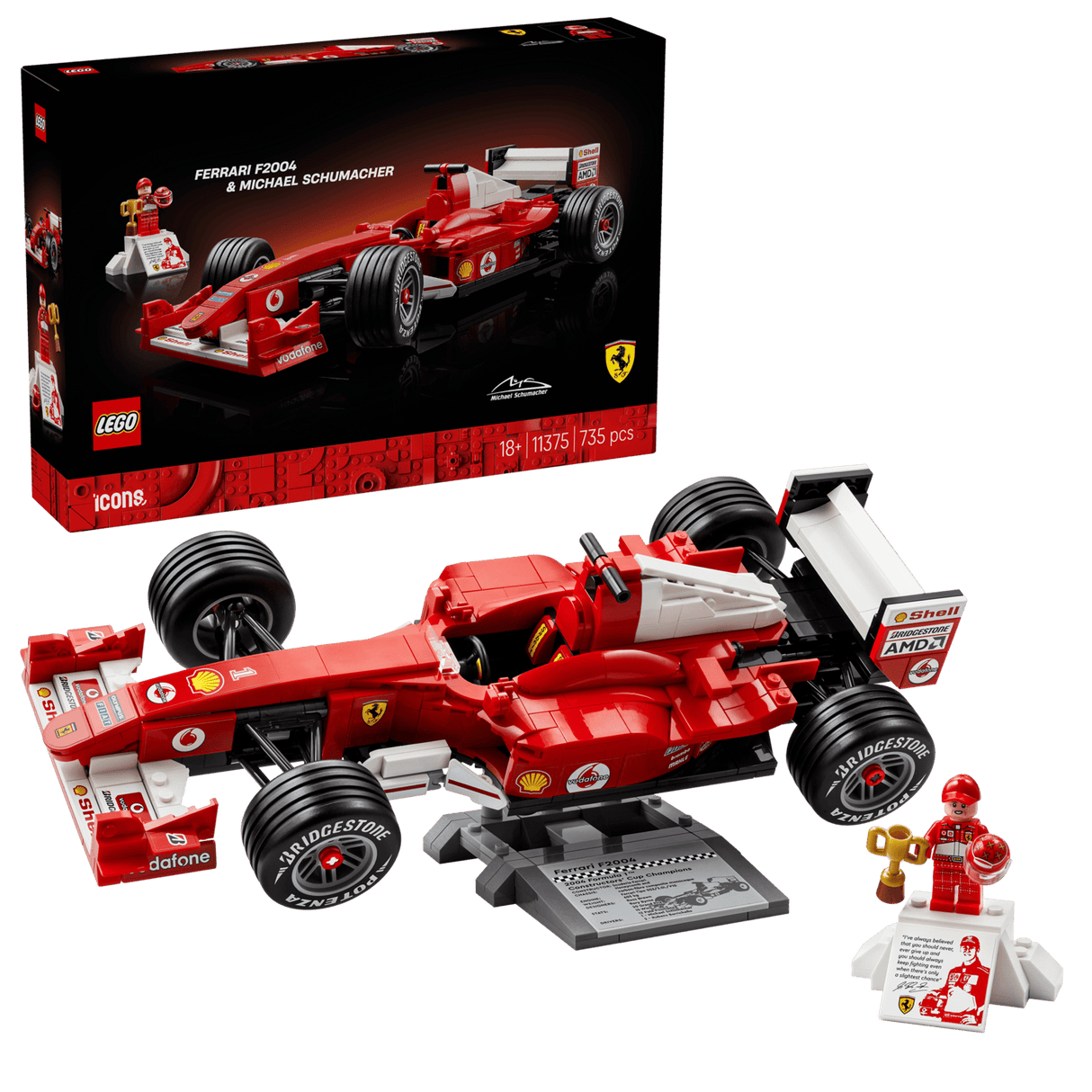 Ferrari F2004 & Michael Schumacher