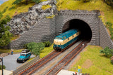 Level crossing with barrier guard