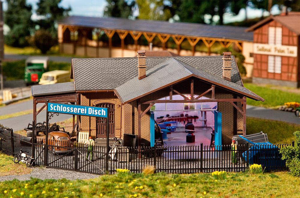 Prussian railway shed