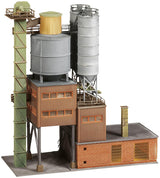 Column with pipework