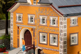 Town gate with gatehouse