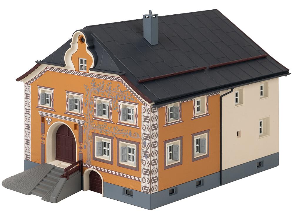 Town gate with gatehouse