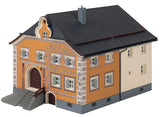 Town gate with gatehouse