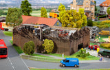Savings bank with car counter