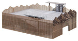 Savings bank with car counter