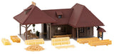 2 small town houses with bay windows