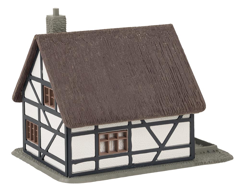 Corner house with post office