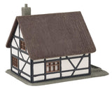 Corner house with post office